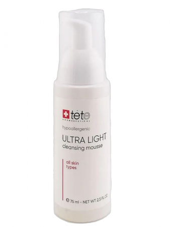 Ультра легкий мусс для умывания TETe Cosmeceutical Ultra Light Cleansing Mousse